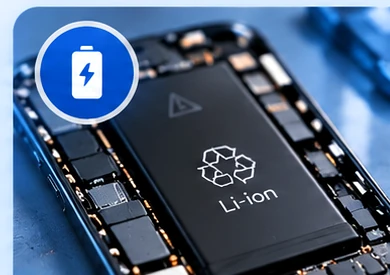 Výmena batérie v mobilnom telefóne